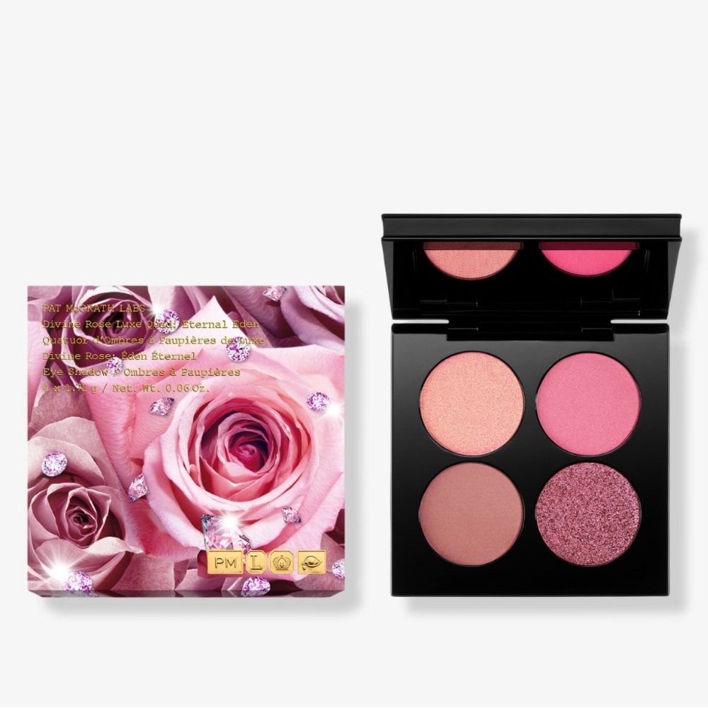 NIB Pat McGrath Labs Divine Rose Luxe Quad: Eternal Eden